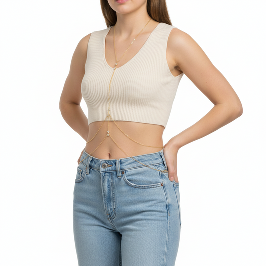 Celestial Drop Body Chain