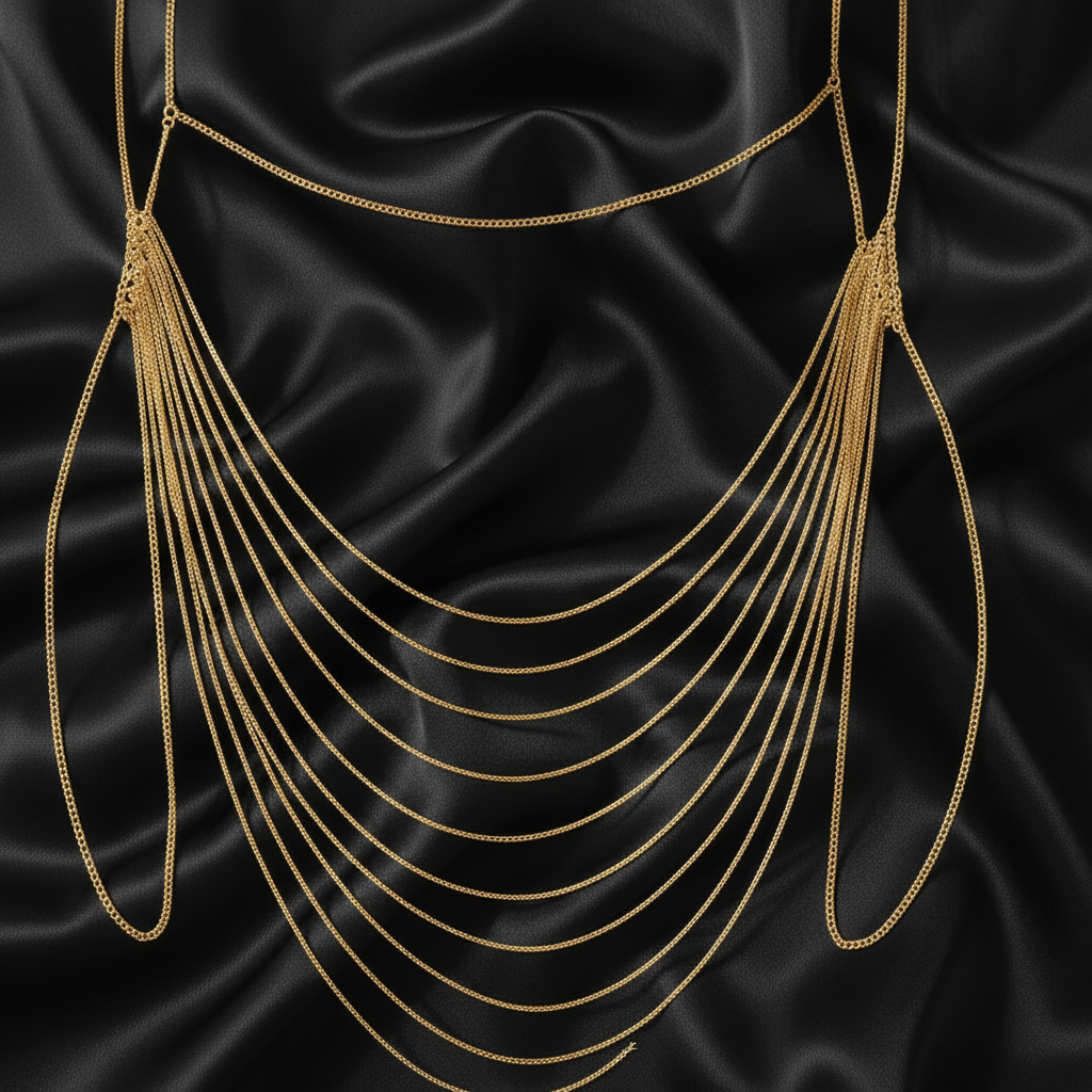 Exotic Drape Body Chain