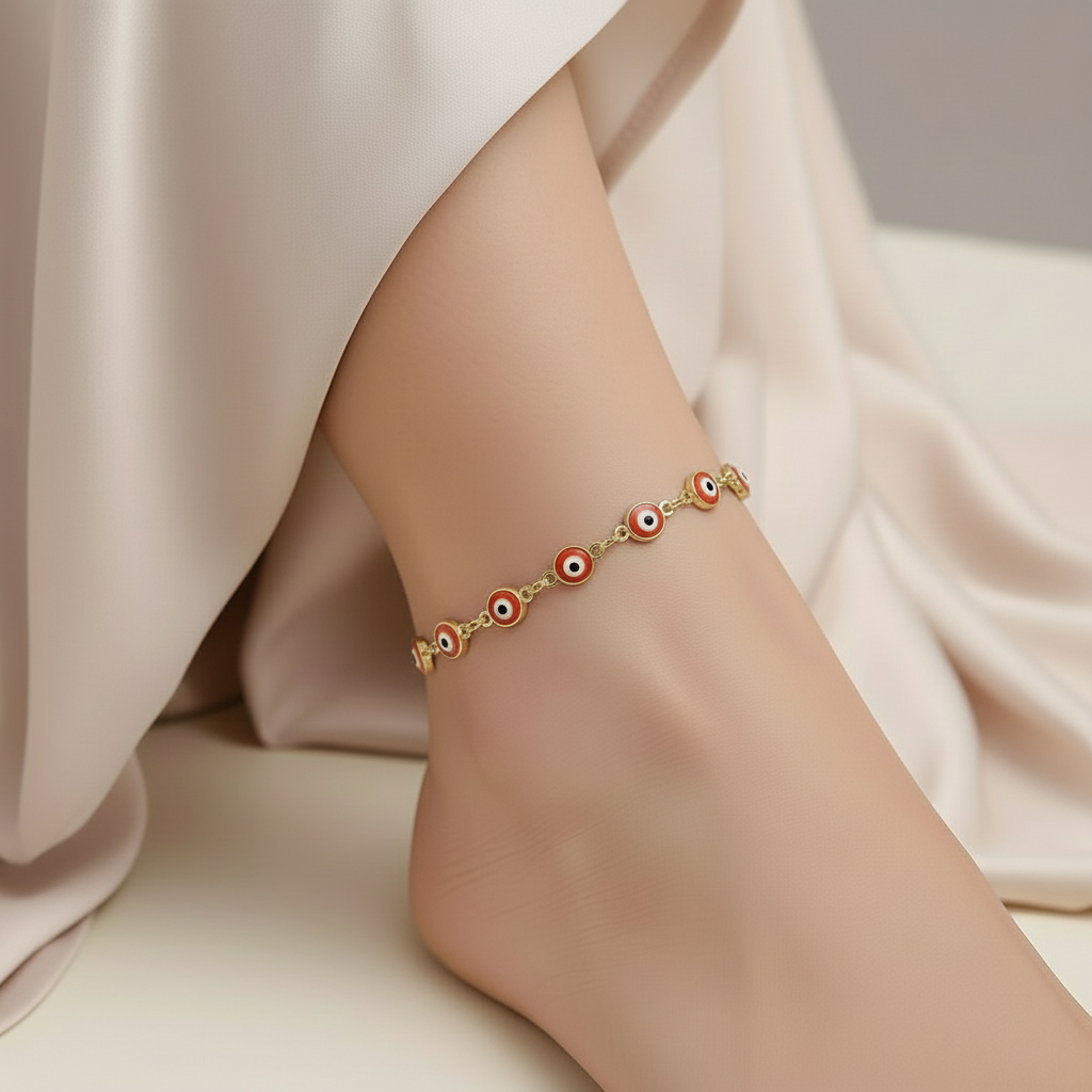 Nazar Charm Anklet