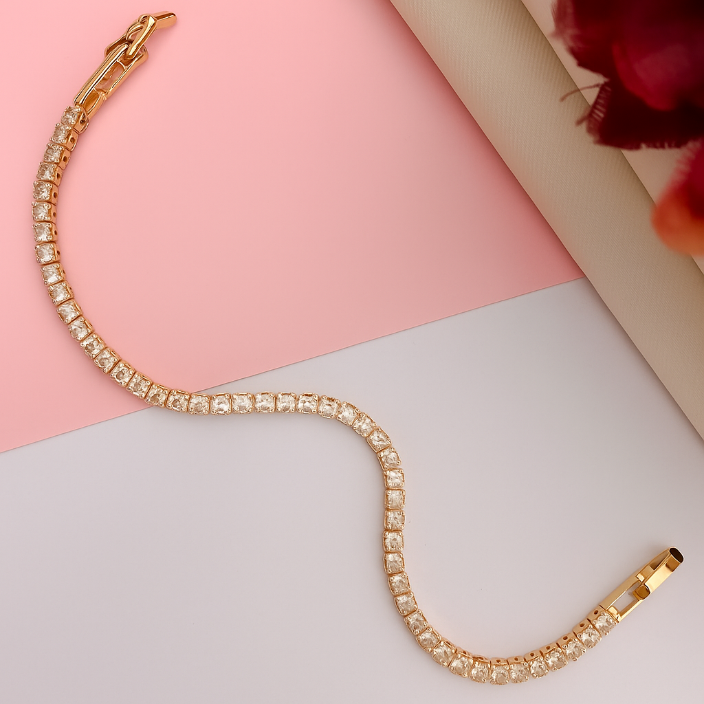 Rose Radiance Diamond Bracelet