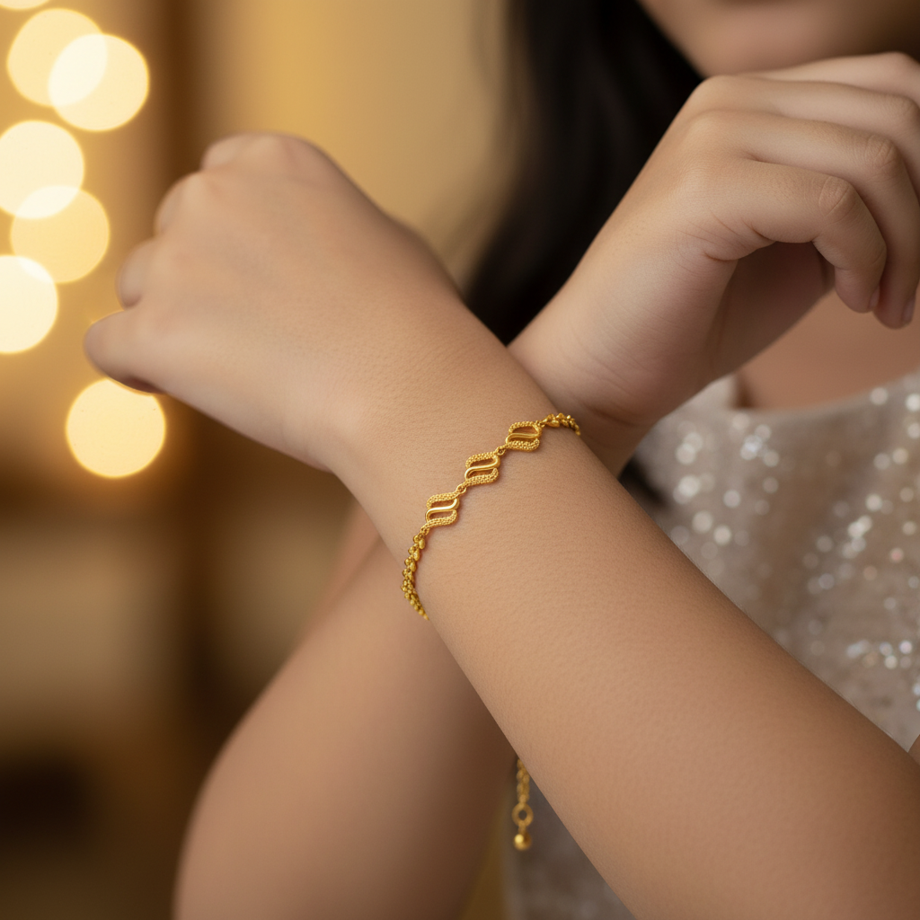 Heartline Infinity Bracelet