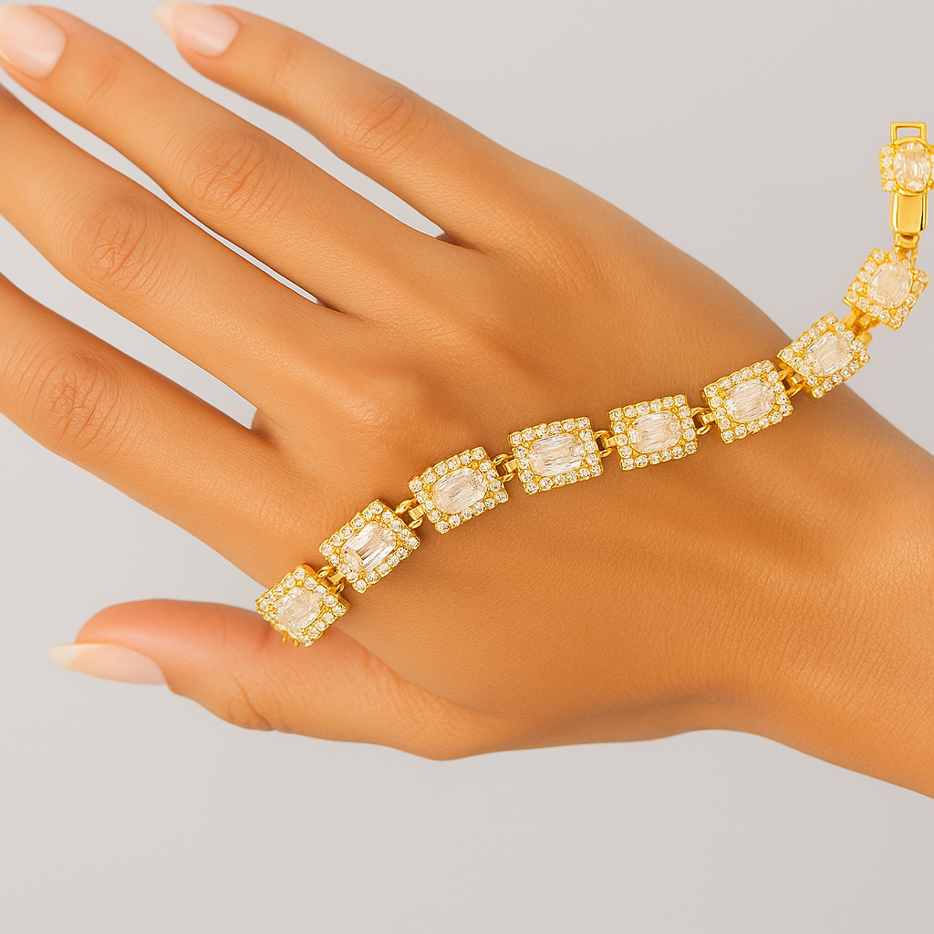 Radiant Charming Rose Bracelet