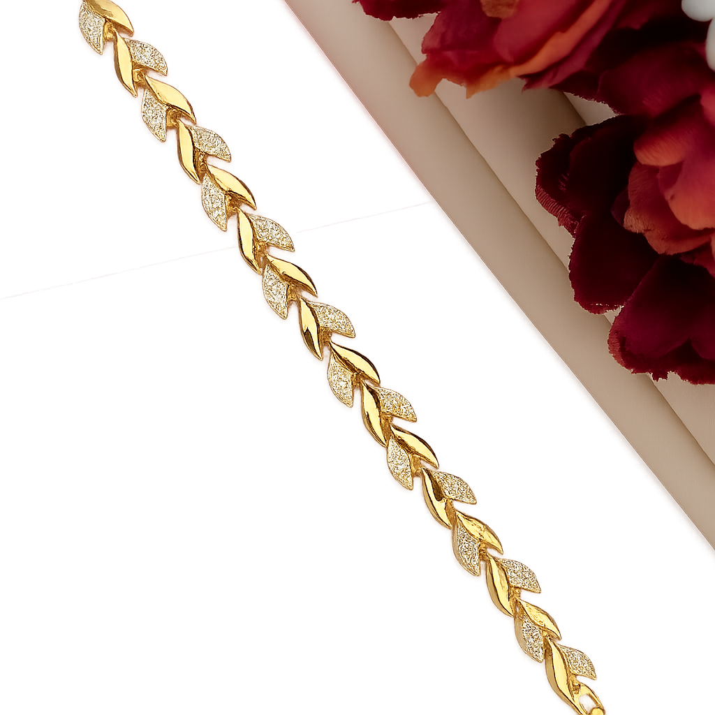 Petal Rose Gold Bracelet