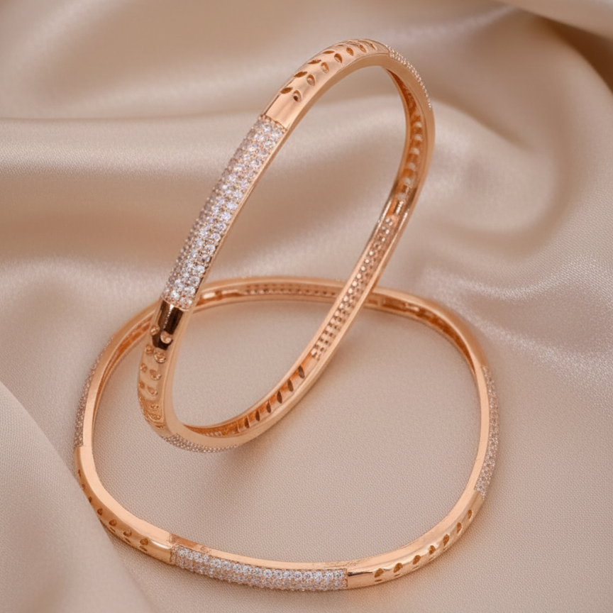 Petal Path Bangles (Set of 2)