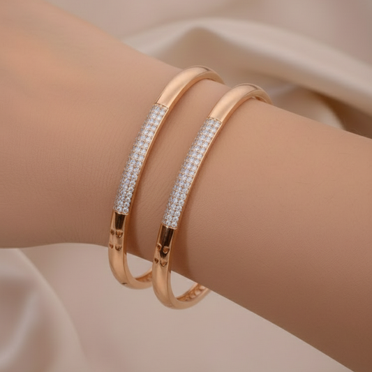 Petal Path Bangles (Set of 2)