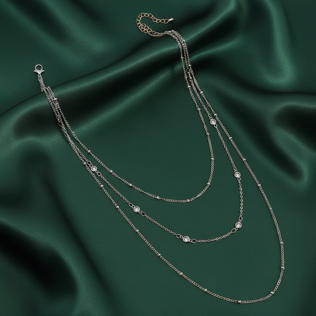 Celestial Triple-Tier Back Chain