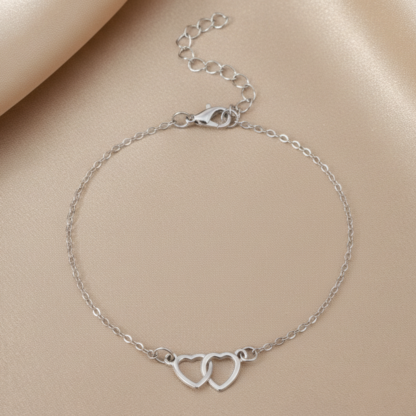 Eternal Hearts Anklet