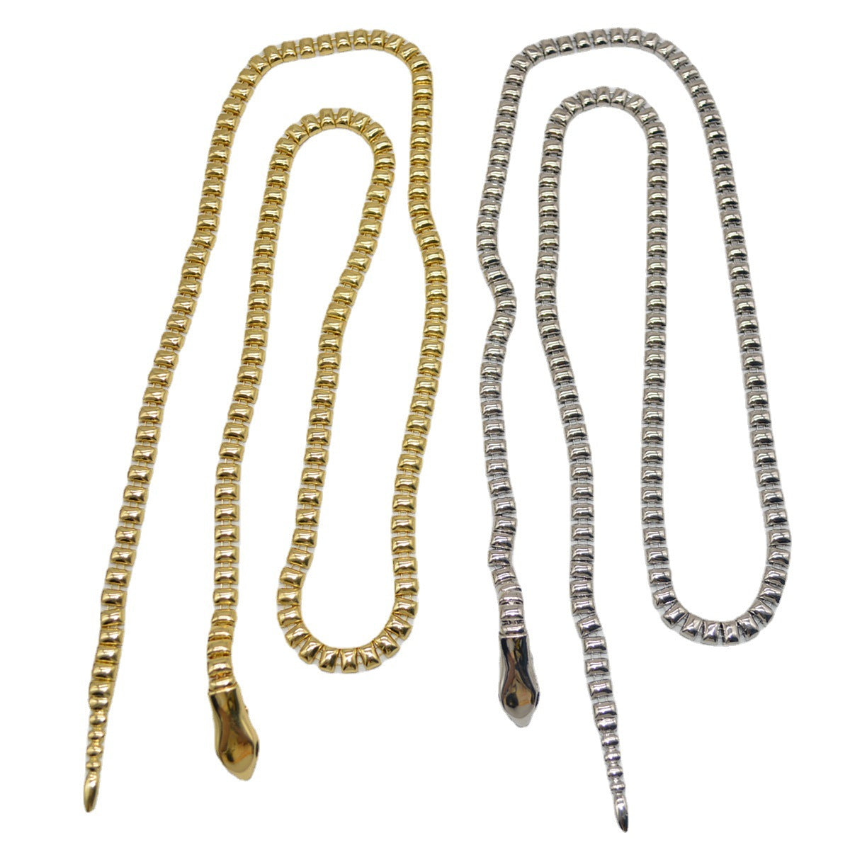 The Gilded Zip Waist Chain