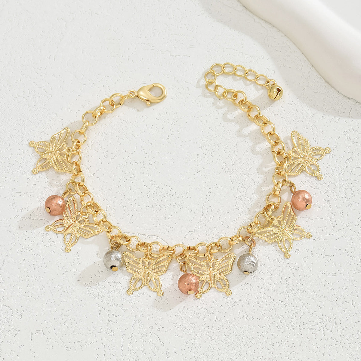 Butterfly Breeze Charm Anklet