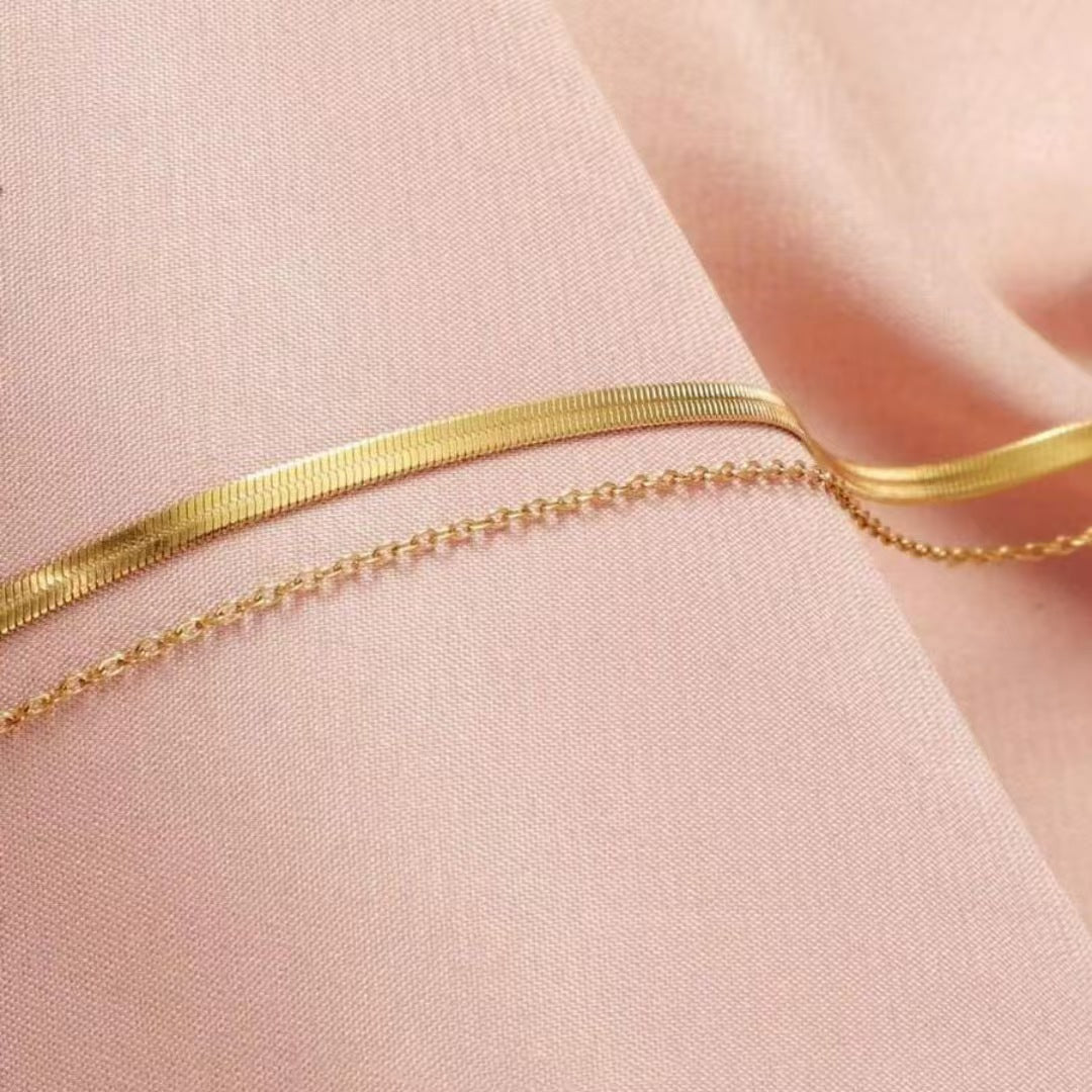 Aarohi Dual-Gleam Anklet