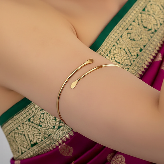 Sculpted Minimal Arm Cuff