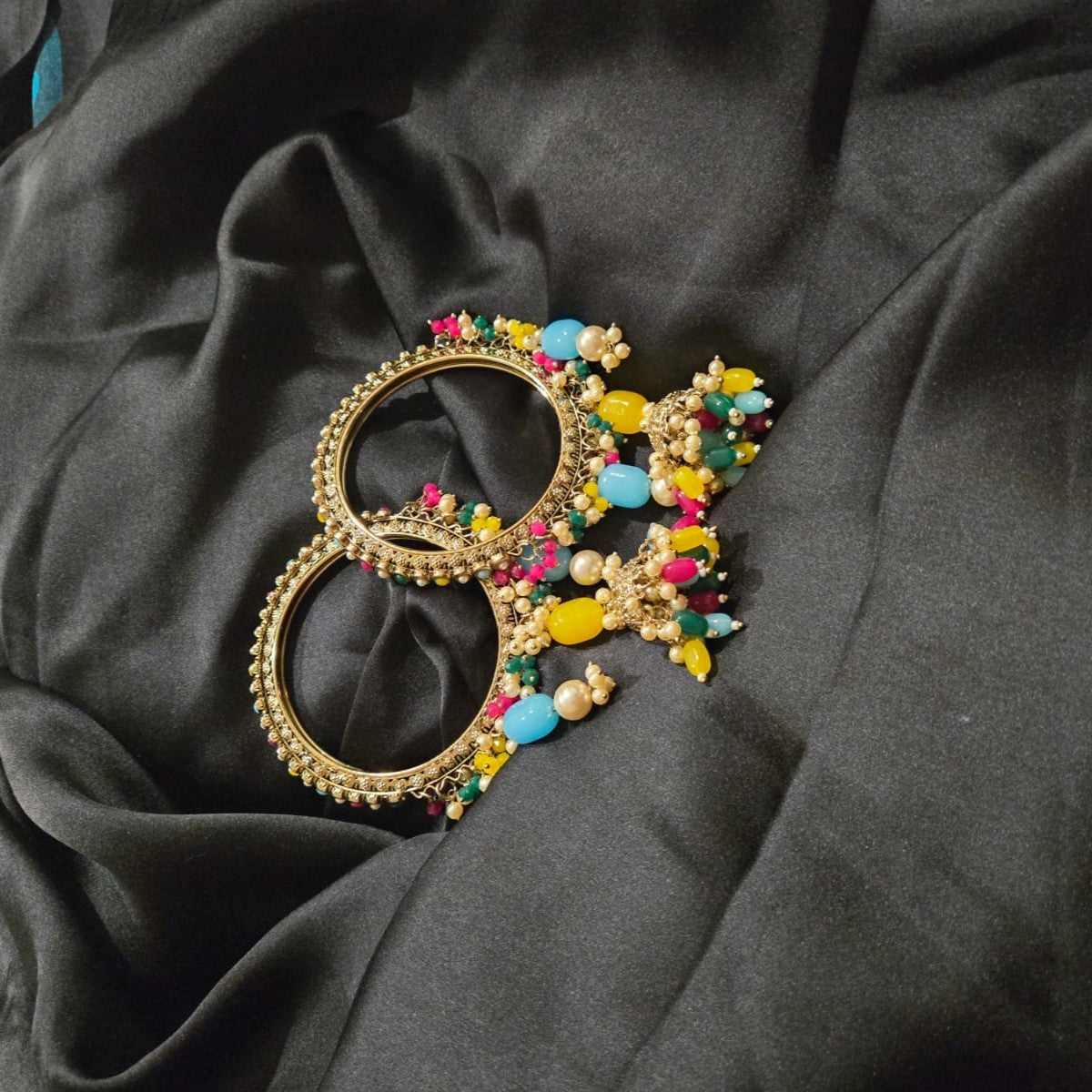 Mehfil Multicolour Jhumki Bangles