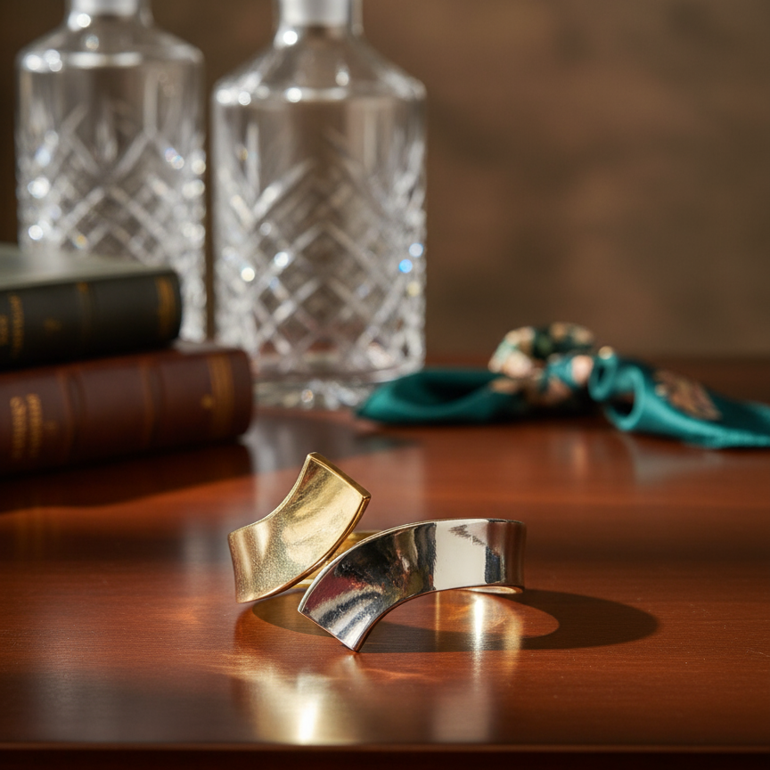 Dual Luxe Curve Cuffs