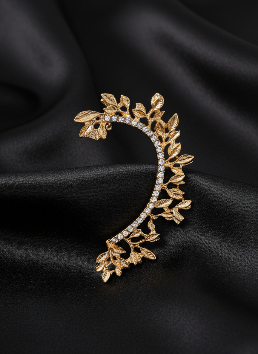 Enchanted Leaf Trail Ear Cuff
