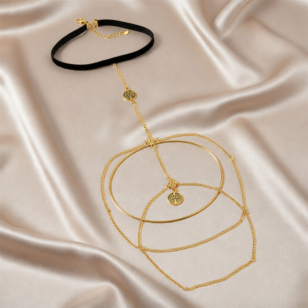 Sirena Coin Thigh Chain