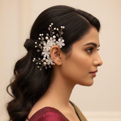 Ethereal Bloom Ear Cuff