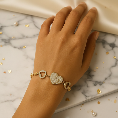 Eternal Heartbeat Bracelet