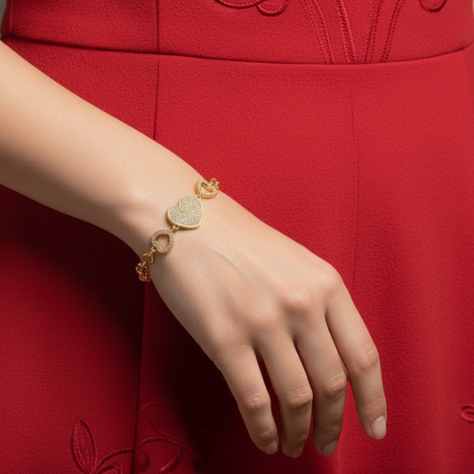 Eternal Heartbeat Bracelet