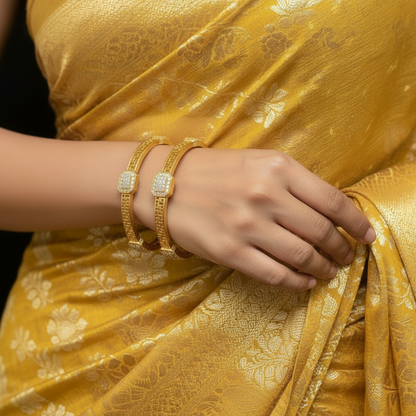 Heirloom Filigree Kada (Set of 2)