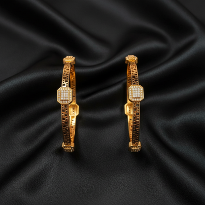 Heirloom Filigree Kada (Set of 2)