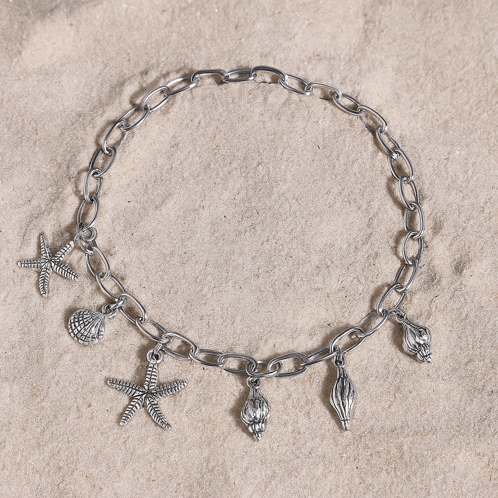 Shoreline Charm Anklet