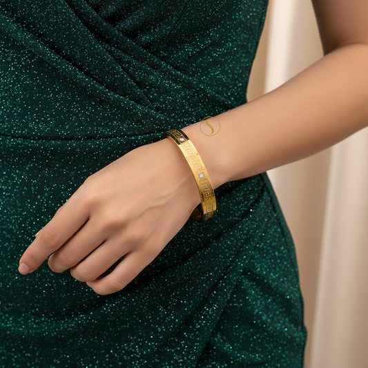 Golden Maze Luxe Braclet
