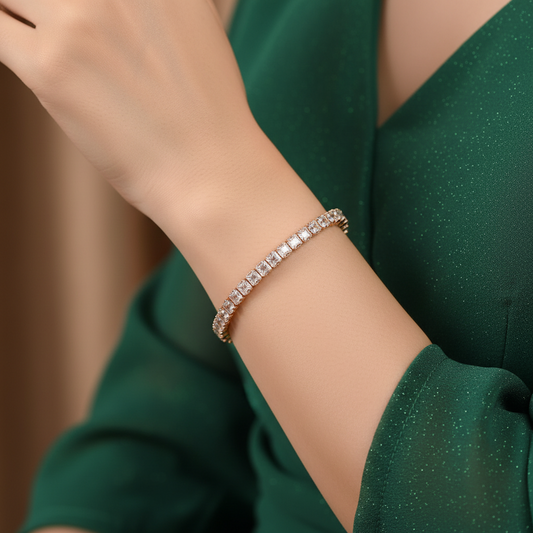 Rose Radiance Diamond Bracelet