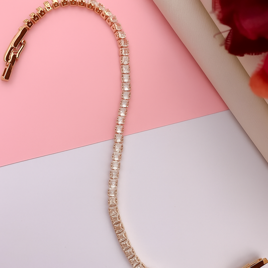 Rose Radiance Diamond Bracelet