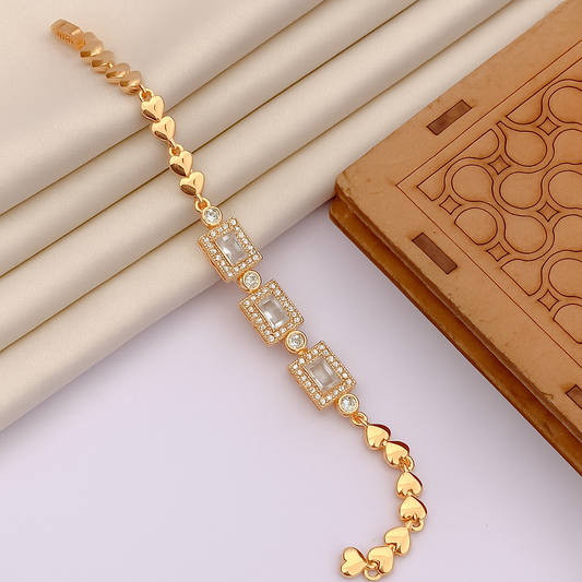 Rose Radiance Link Bracelet