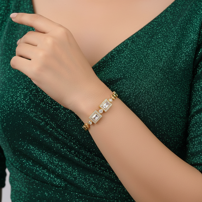 Rose Radiance Link Bracelet