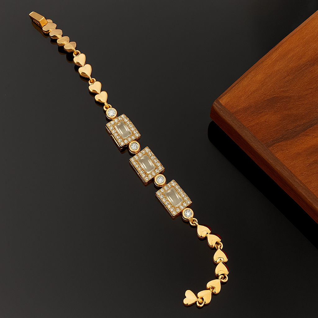 Rose Radiance Link Bracelet