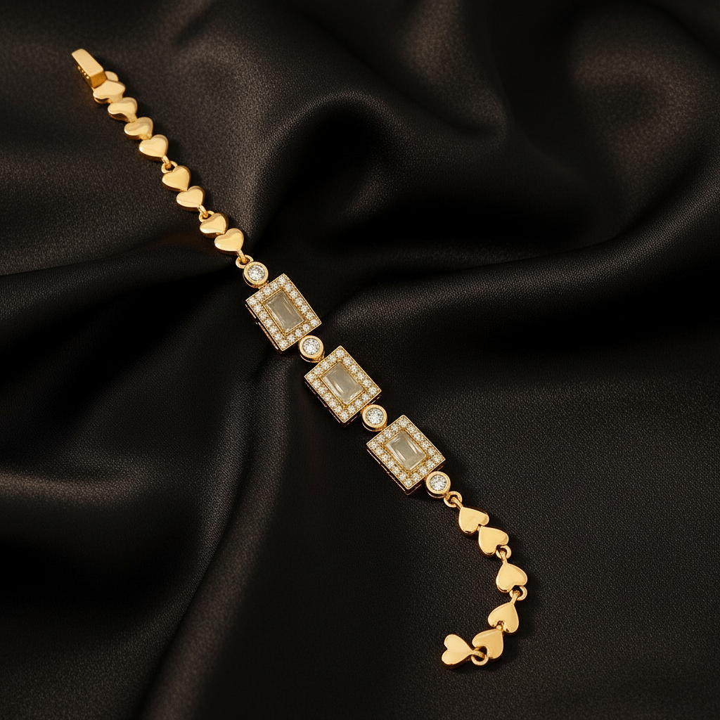 Rose Radiance Link Bracelet