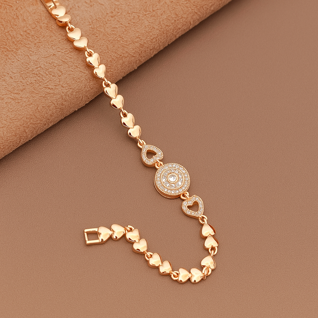 Rosé Orbit Bracelet