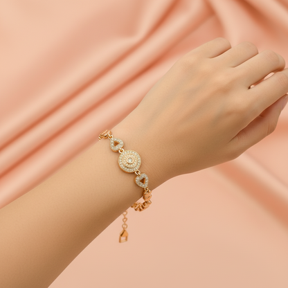 Rose Orbit Bracelet