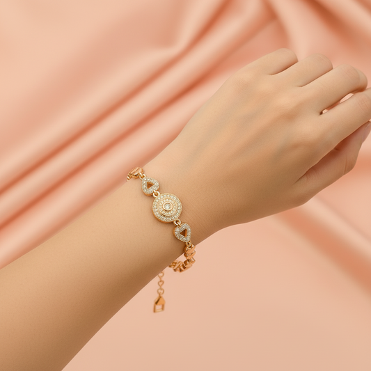 Rose Orbit Bracelet