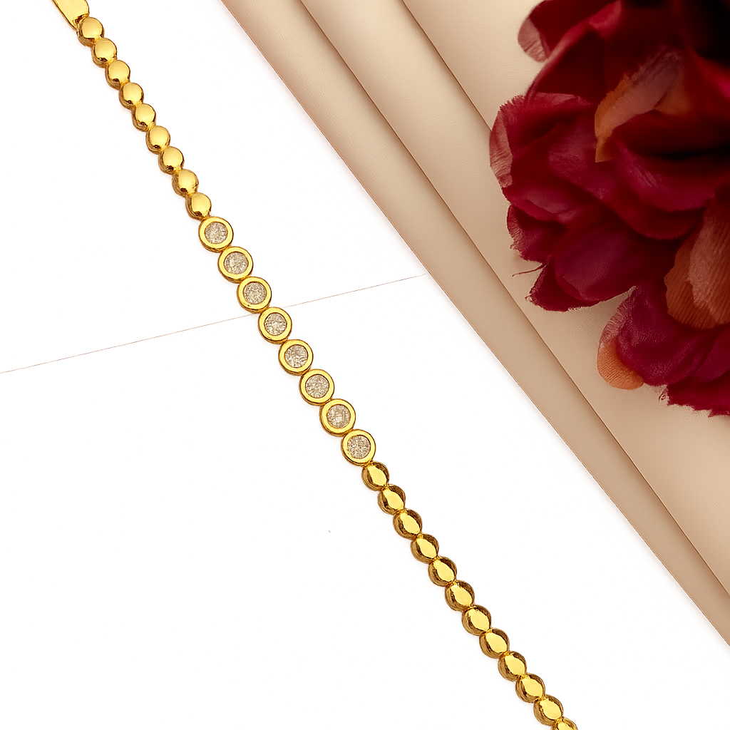 Elysian Orb Rose Gold Bracelet