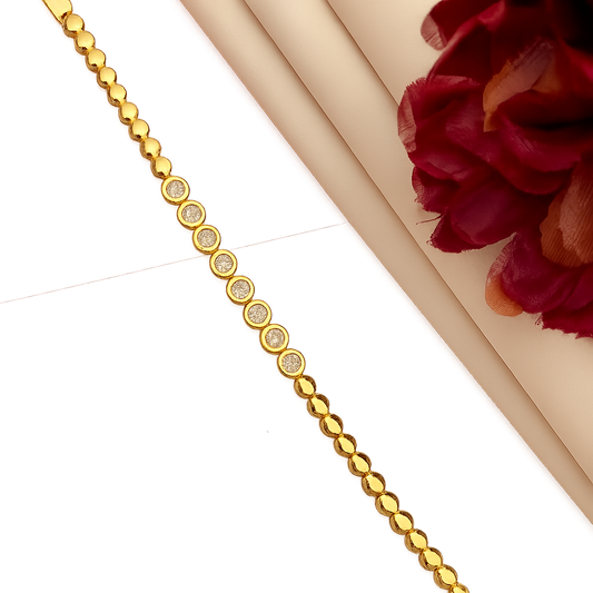 Elysian Orb Rose Gold Bracelet