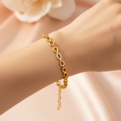 Infinity Gleam Bracelet