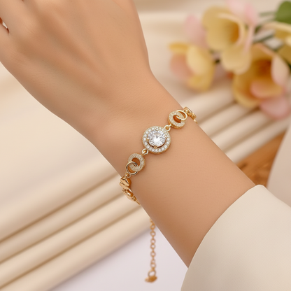 Heartbound Sparkle Bracelet