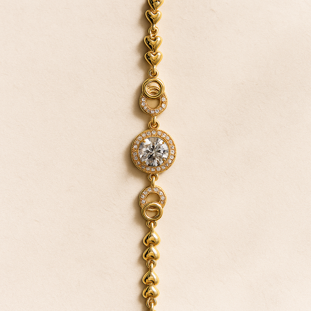 Heartbound Sparkle Bracelet