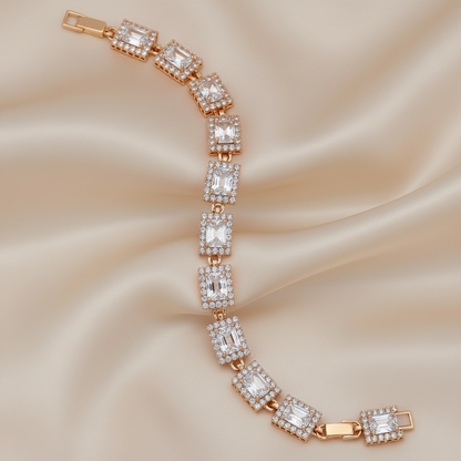 Radiant Charming Rose Bracelet