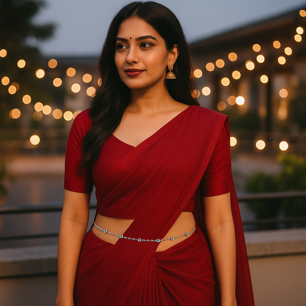 Evil Eye Dainty Waist Chain