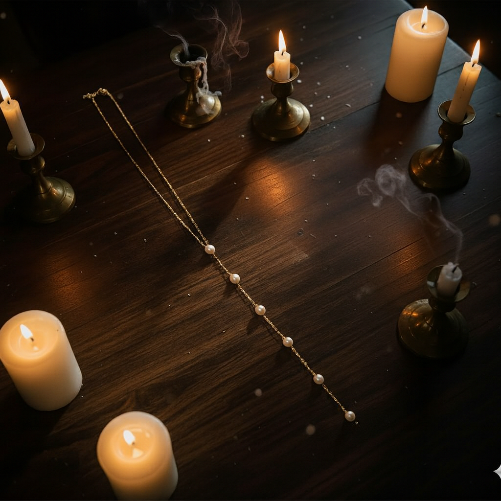 Pearl Cascade Back Chain