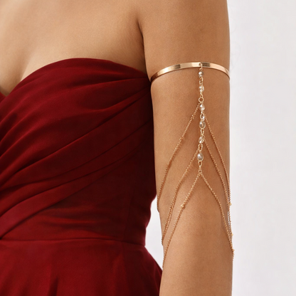 Crystal Drape Arm Band
