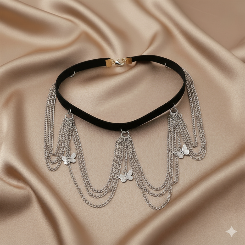 Exotic Butterfly Thigh Chain