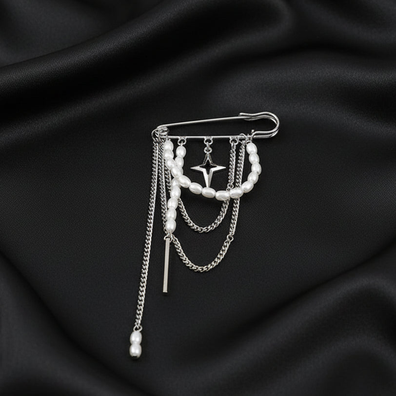 Stellar Drape Brooch