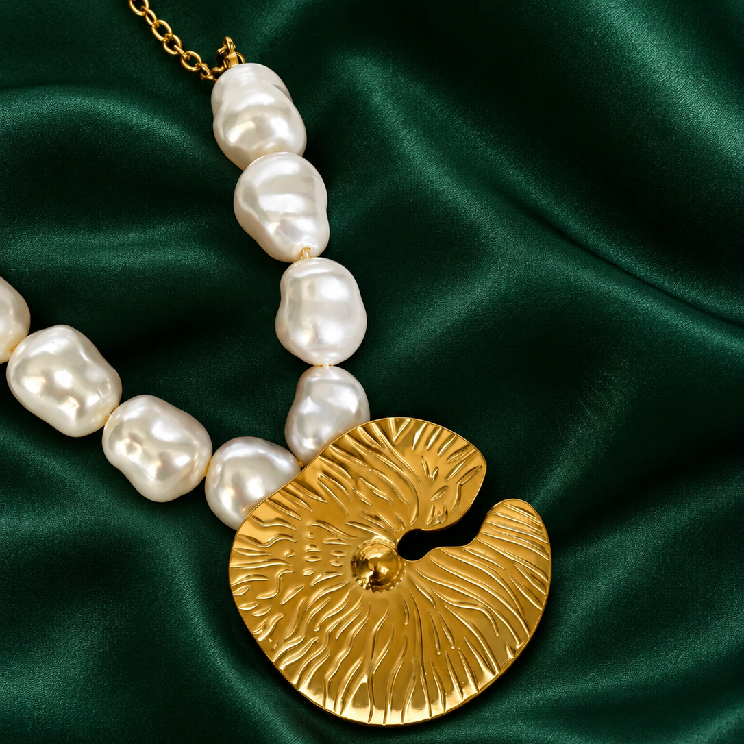 Aurelia Pearl Statement Necklace