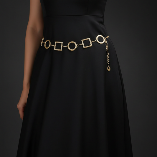 Geometric Radiance Waist Chain