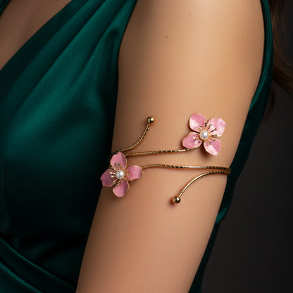 Cherry Blossom Arm Cuff