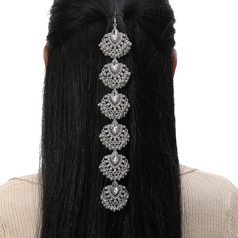 Vaani Oxidised Choti – Braid Hair Chain